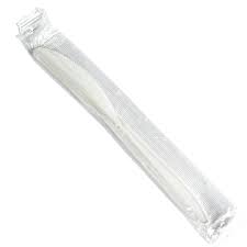 Wrapped Plastic Knife 5"